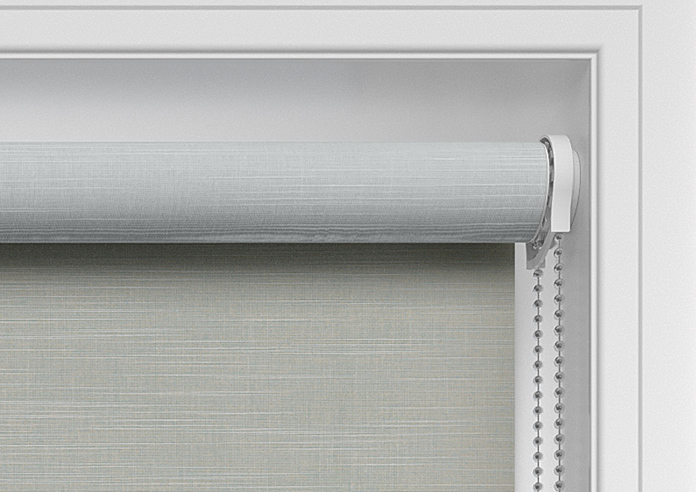 Solento (Blackout), Crisp Grey - Twist&Fit Roller Blind - Image 11